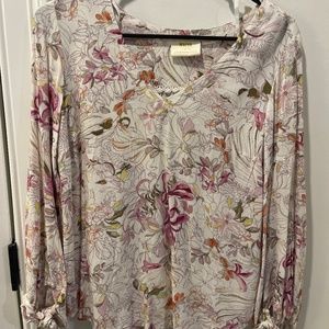 Anthropologie Maeve Floral Top
